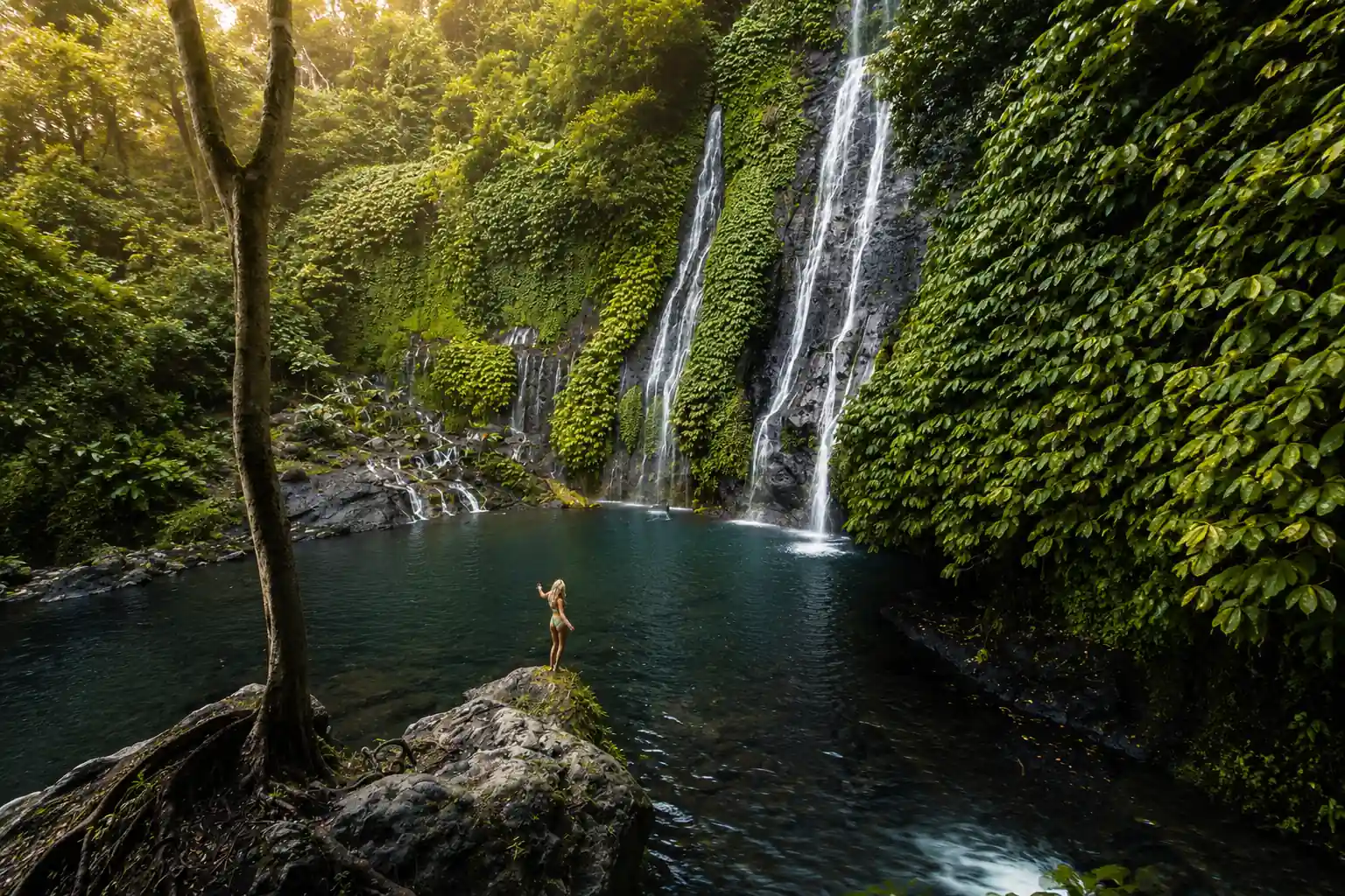 Sekumpul Bali waterfall